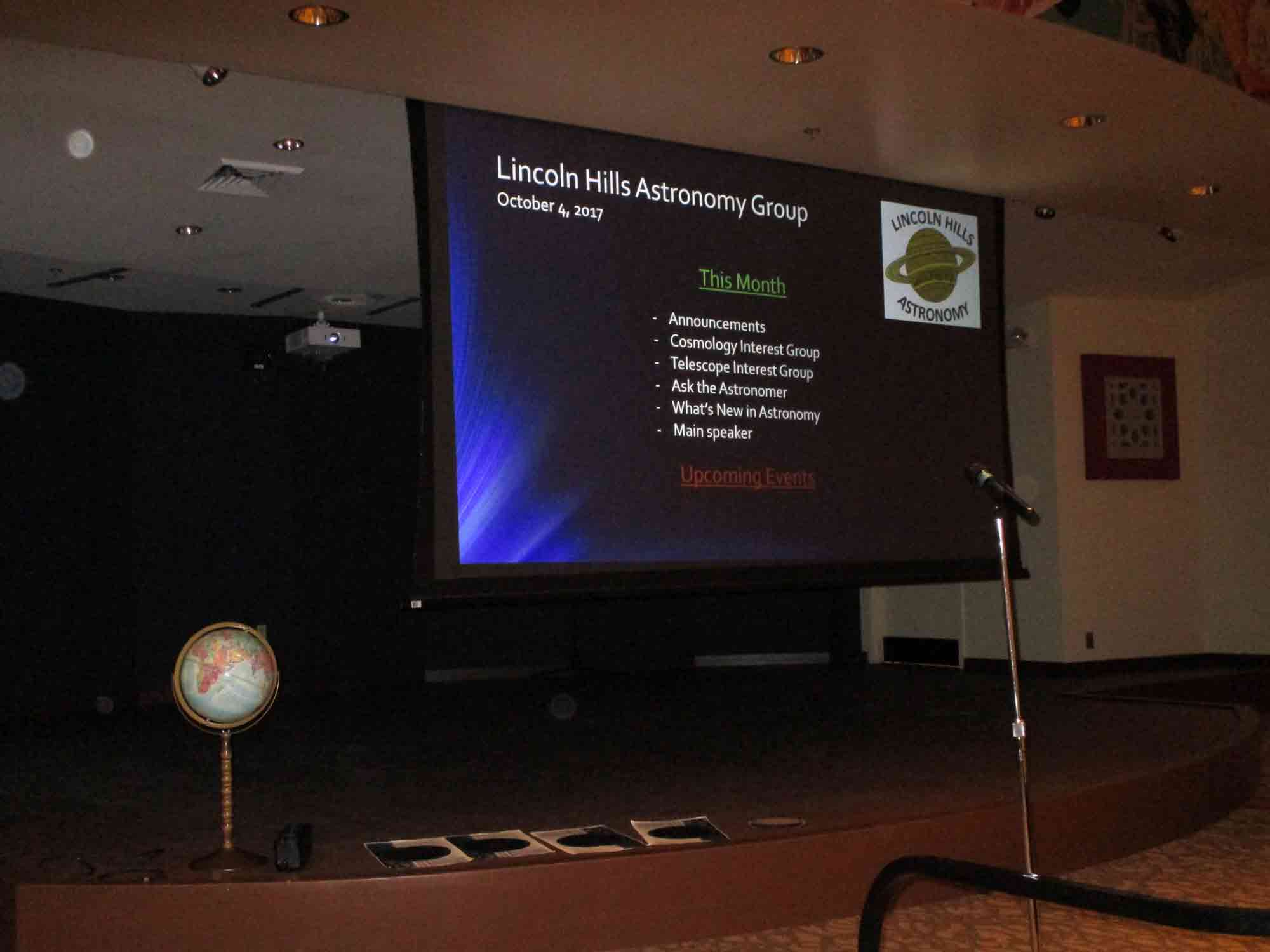 2017
                            Oct General Meeting
